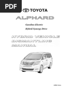 Hybrid Vehicle Dismantling Manual For ATH20 - Alphard HV PDF