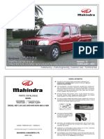 Catálogo de Partes Pik-Up Mahindra Diesel Nef 2.5 Tdi (SC Dc-2wd-4wd) (Non Abs & Abs) 2011 Febrero