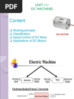 UNIT-III DC Machines