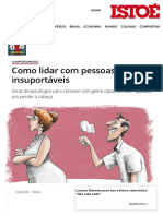 Como Lidar Com Pessoas Insuportáveis - IsTOÉ Independente