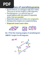 Geometry Unit 3 Quadrilaterals