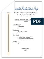 Criminalidad Organizada y Violencia Social.