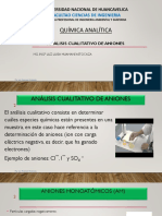 6° Analisis Cualitativo de Aniones