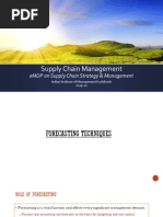 eMDP On Supply Chain Strategy & Management