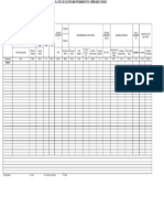 Formato de Control de Mantenimiento de Urbanizaciones