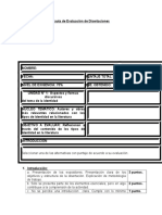 Pauta de Evaluación Disertaciones 4° Medio