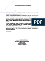 Declaracion Jurada para Beca Comedor