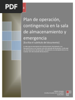 Plan de Contingencias Clinica Dental