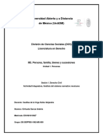 Universidad Abierta Y A Distancia de México (Unadm) : División de Ciencias Sociales (DCS) Licenciatura en Derecho