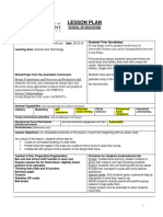 Lesson Plan Stem Project