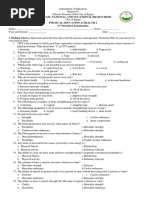 New Exam Grade 11