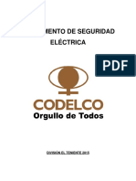 GSYS-SE-RE-003 REGLAMENTO DE SEGURIDAD ELÉCTRICA DET - Revfinal (19-03-2015) PDF