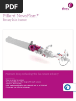 Pillard Novaflam®: Rotary Kiln Burner