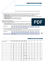 Gantt Chart: (Your Own Project)