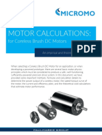 MICROMO DC Motor Calculations White Paper Refresh 2018