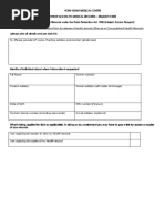 Patient Access To Medical Records - Request Form