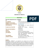 Ficha Jurisprudencial Sentencia STC3095-2019