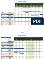 Project Plan Template: Special Events Start End