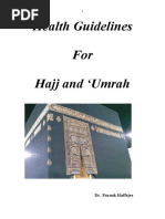 Health Guidelines Hajj Umrah