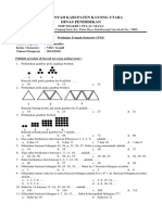 Soal Pts Matematika Kelas 8