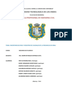 Inventario de Rios y Registro de Caudales de La Provincia de Grau