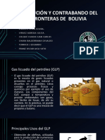 Distribucion y Contrabando Del GLP en Fronteras de Bolivia