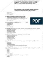 Mass Transfer MCQs PDF