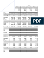 Pricing - Group Case Study Data Tables