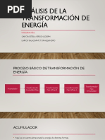 Transformación de La Energía