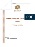 7-SOP06 - Working at Height Vers 1.1