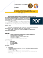 Calibration of Platform Scales and Calibration and Use of Pressure and Thermometer Equipments