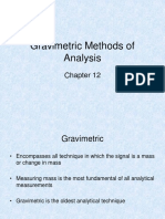 CH 12 Gravimetric