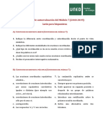 MÓDULO 7 Ejercicios de Autoevaluación (2018-2019)