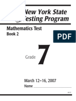 Mathematics Test: Book 2