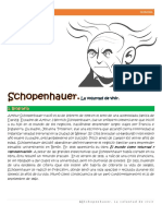 Schopenhauer. La Voluntad de Vivir