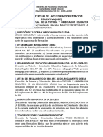 Investigación Marco Conceptual de La Tutoría y Orientación Educativa en Perú