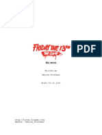 Friday The 13th: The Game: The Movie! (Screenplay)