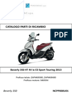 Piaggio Beverly Catalogo Ricambi Ed Esplosi