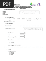 Formato Fia Preescolar