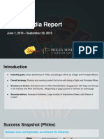 Social Media Report Template 