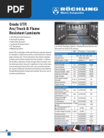 Grade 1494 Grade UTR Arc Track and Flame Resistant Laminate