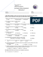 G7-Math-2nd Quarter Written Test