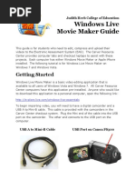 Windows Live Movie Maker Guide: Getting Started