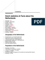 Dutch Statistics & Facts About The Netherlands