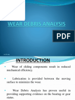 Wear Debris Analysis Oil