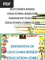 Outcomes-Based-Education: Basis For Enhanced Teacher Education Curriculum