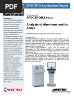 SPECTROMAXx R11 2 Analysis of Aluminium and Its Alloys July2017