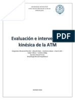 Evaluación e Intervención Kinésica en ATM