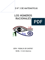 Unidad Iii. Números Racionales PDF