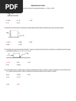 Preguntas de Fisica Dinamica Lineal